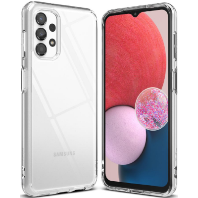 Ringke Fusion Σκληρή Θήκη με TPU Bumper - Samsung Galaxy A13 4G - Clear (8809848208546)