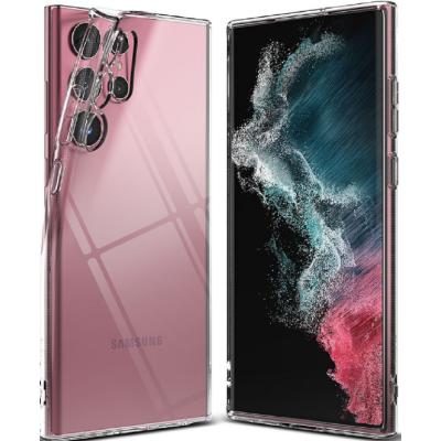 Ringke Air Θήκη Σιλικόνης Samsung Galaxy S22 Ultra 5G - Clear (8809848208300)