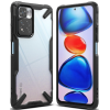 Ringke Σκληρή Θήκη Fusion X Plus με TPU Bumper - Xiaomi Redmi Note 11 Pro Plus 5G - Lime Glow / Black (8809848204838)