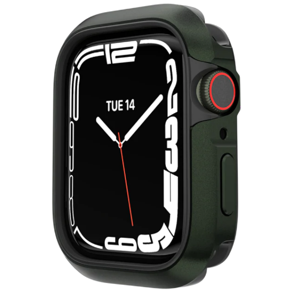 SwitchEasy Odyssey Ανθεκτική Θήκη Αλουμινίου Apple Watch 9 / 8 / 7 45mm - Green (GS-107-231-114-14)