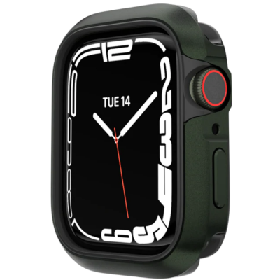 SwitchEasy Odyssey Ανθεκτική Θήκη Αλουμινίου Apple Watch 9 / 8 / 7 45mm - Green (GS-107-231-114-14)