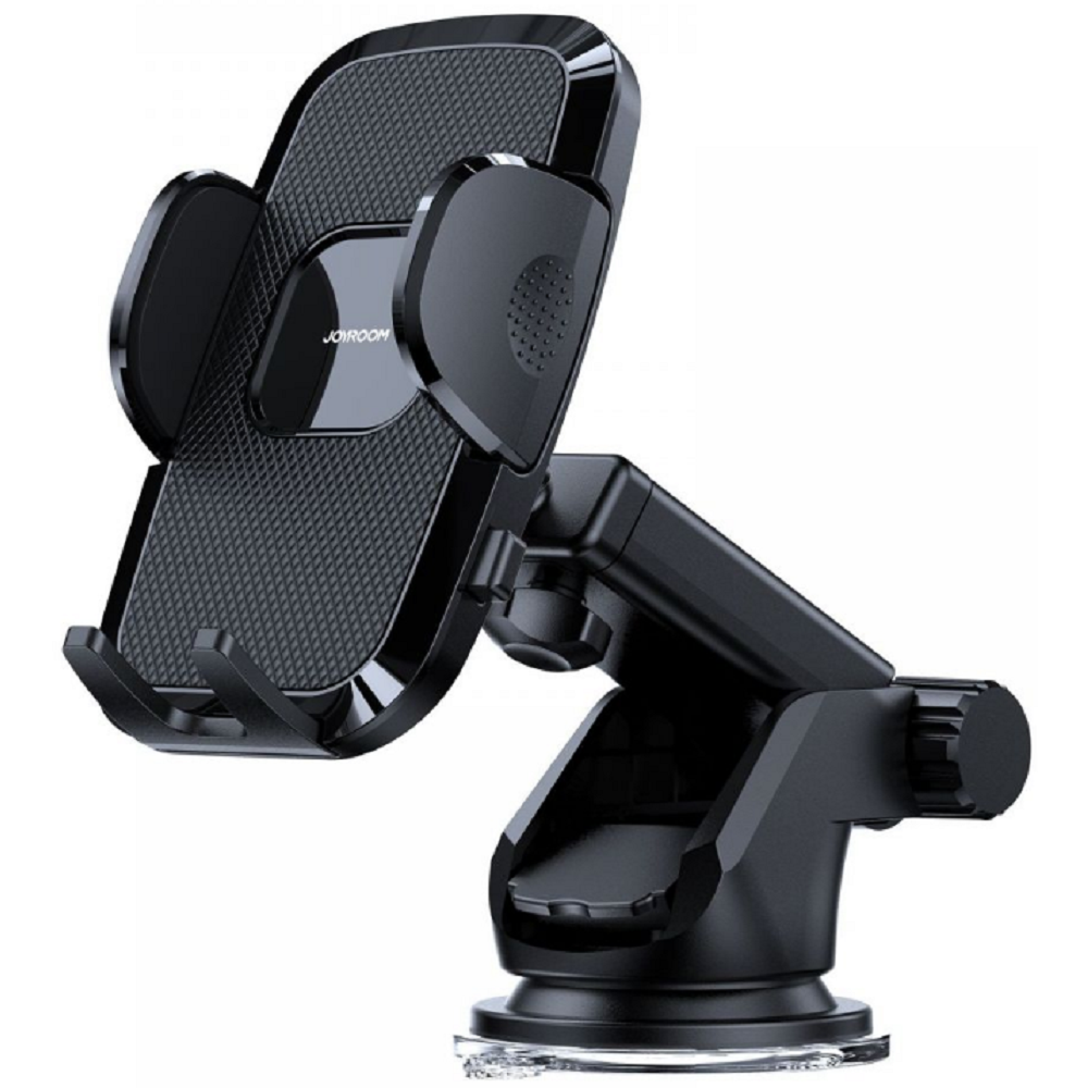 Joyroom Mechanical Car Holder JR-ZS259 - Βάση Στήριξης Κινητών 4.7" - 6.7" με Βεντούζα για Ταμπλό Αυτοκινήτων με Ρυθμιζόμενο Βραχίονα - Black (6941237136275)