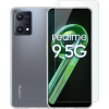 Vivid Σετ Διάφανη Θήκη Σιλικόνης & Tempered Glass - Realme 9 5G - Transparent (VIGELLY238GLASSTN)