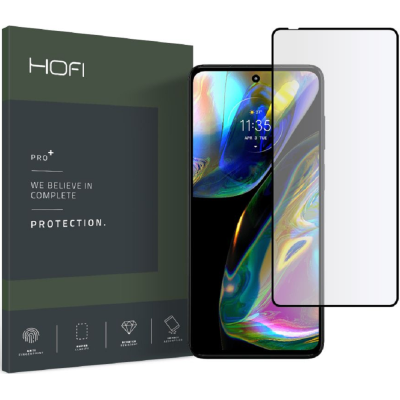Hofi Premium Pro+ Tempered Glass - Fullface Αντιχαρακτικό Γυαλί Οθόνης - Motorola Moto G52 / G82 - Black (9589046923036)
