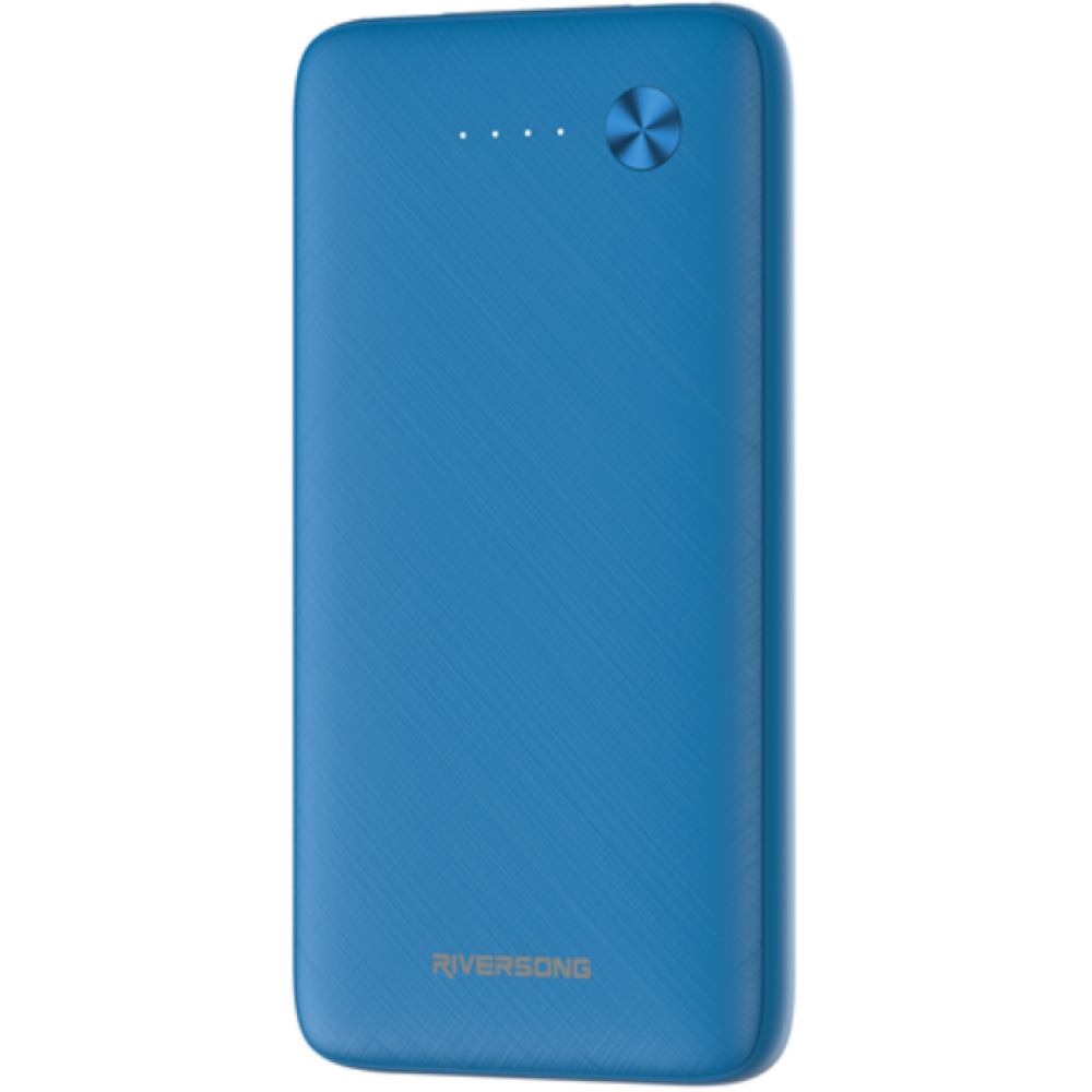 Riversong Horizon 10 PowerBank - Φορητή Μπαταρία Φόρτισης με 2 x USB-A - 10.000mAh - 2.4A - Blue (PB30BL)