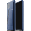 MUJJO Full Leather Wallet Case - Δερμάτινη Θήκη-Πορτοφόλι Apple iPhone 11 Pro Max - Blue (MUJJO-CL-004-BL)