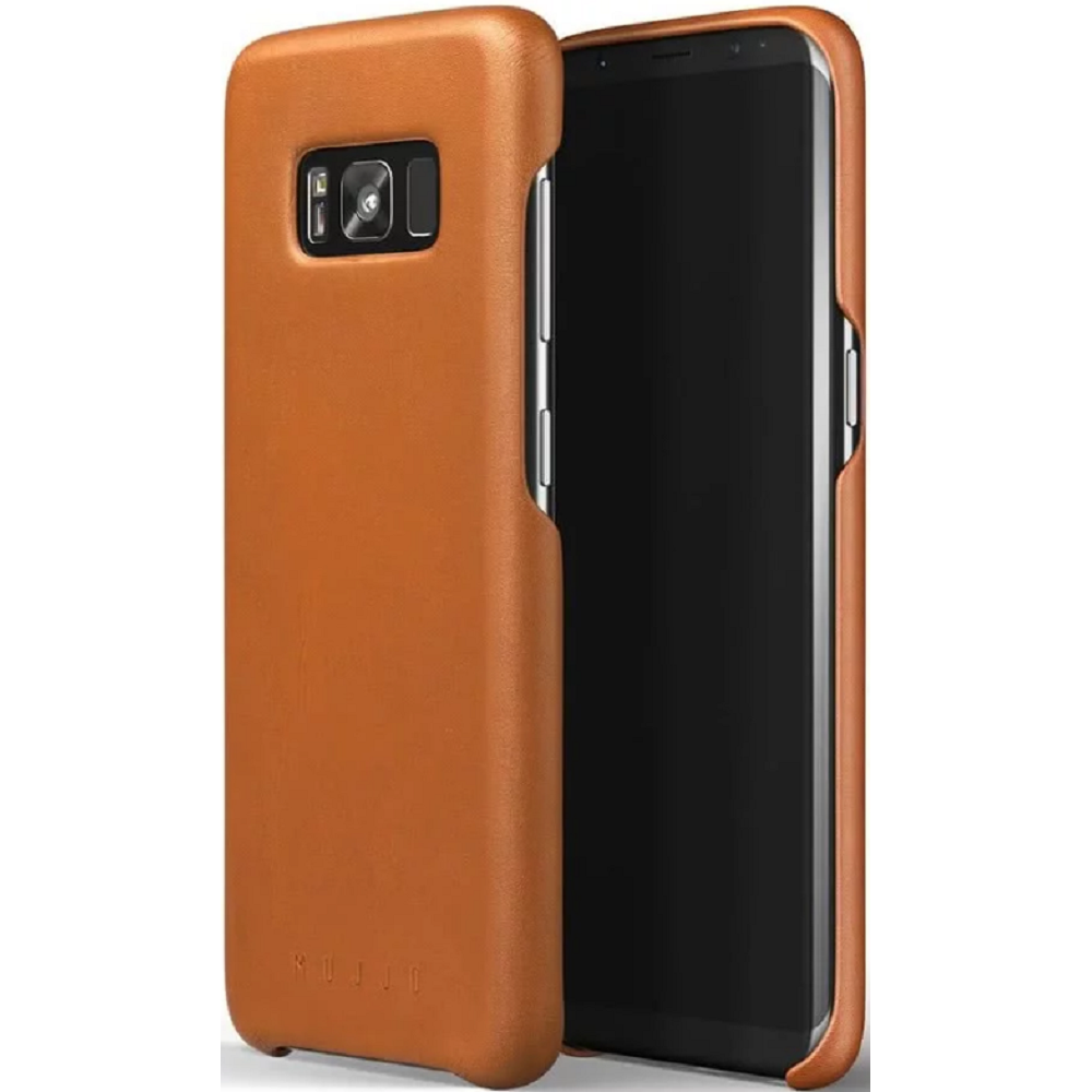MUJJO Full Leather Case - Δερμάτινη Θήκη Samsung Galaxy S8 Plus - Tan (MUJJO-CS-064-ST)