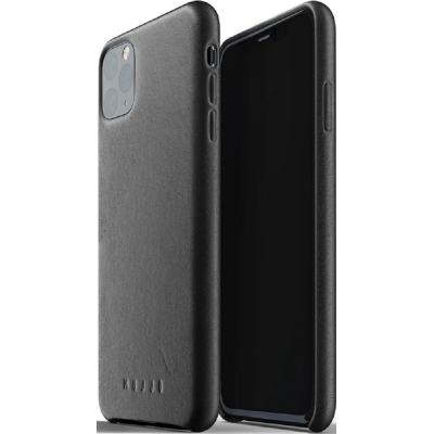 MUJJO Full Leather Case - Δερμάτινη Θήκη Apple iPhone 11 Pro Max - Black (MUJJO-CL-003-BK)