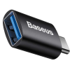 Baseus Ingenuity Series Mini OTG Adaptor - Αντάπτορας Type-C (male) σε USB-A (female) - Black (ZJJQ000001)