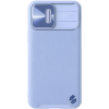 Nillkin CamShield Leather Case - Σκληρή Θήκη με Κάλυμμα για την Κάμερα - Apple iPhone 13 Pro Max - Purple (6902048237360)