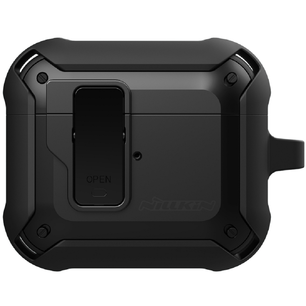 Nillkin Bounce Armor Case - Ανθεκτική Θήκη για AirPods 3rd Gen - Black (6902048231207)