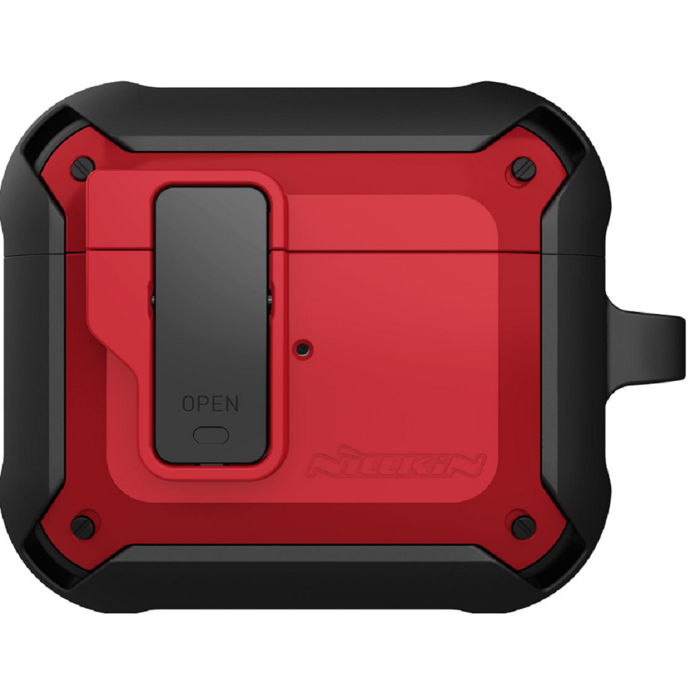 Nillkin Bounce Armor Case - Ανθεκτική Θήκη για AirPods 3rd Gen - Red (6902048240377)