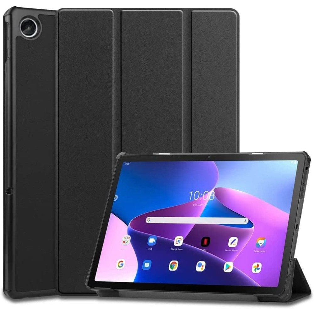 Tech-Protect Smartcase Θήκη - Lenovo Tab M10 Plus 3rd Gen 10.6" - Black (9589046922596)