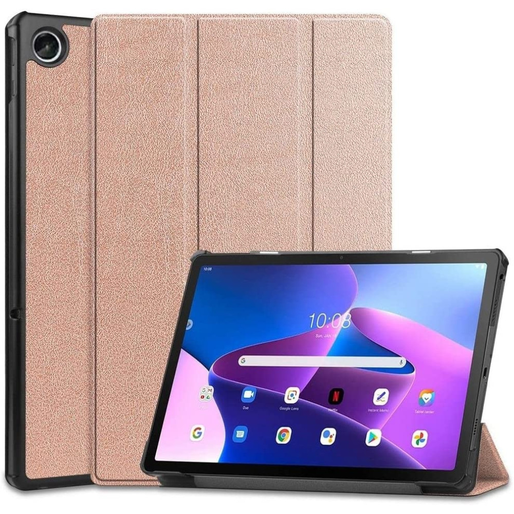Tech-Protect Smartcase Θήκη - Lenovo Tab M10 Plus 3rd Gen 10.6" - Rose Gold (9589046922602)