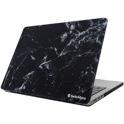 SwitchEasy Marble Σκληρή Θήκη Apple MacBook Pro 14" 2023 / 2021 - Black Marble (GS-105-232-296-210)