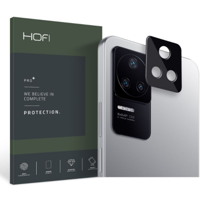 Hofi Cam Pro+ Camera Tempered Glass - Αντιχαρακτικό Γυαλί Προστασίας για Φακό Κάμερας - Xiaomi Poco F4 - Black (9589046924224)