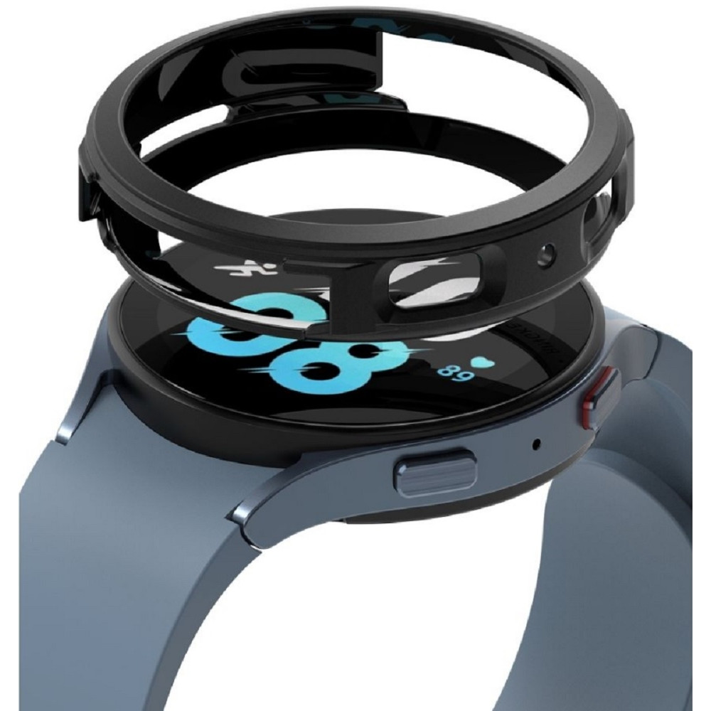Ringke Air Sports Θήκη Σιλικόνης - Samsung Galaxy Watch 5 44mm - Black (8809881261379)