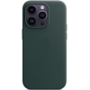 Official Apple Leather Case - Δερμάτινη Θήκη MagSafe - Apple iPhone 14 Pro - Forest Green (MPPH3ZM/A)