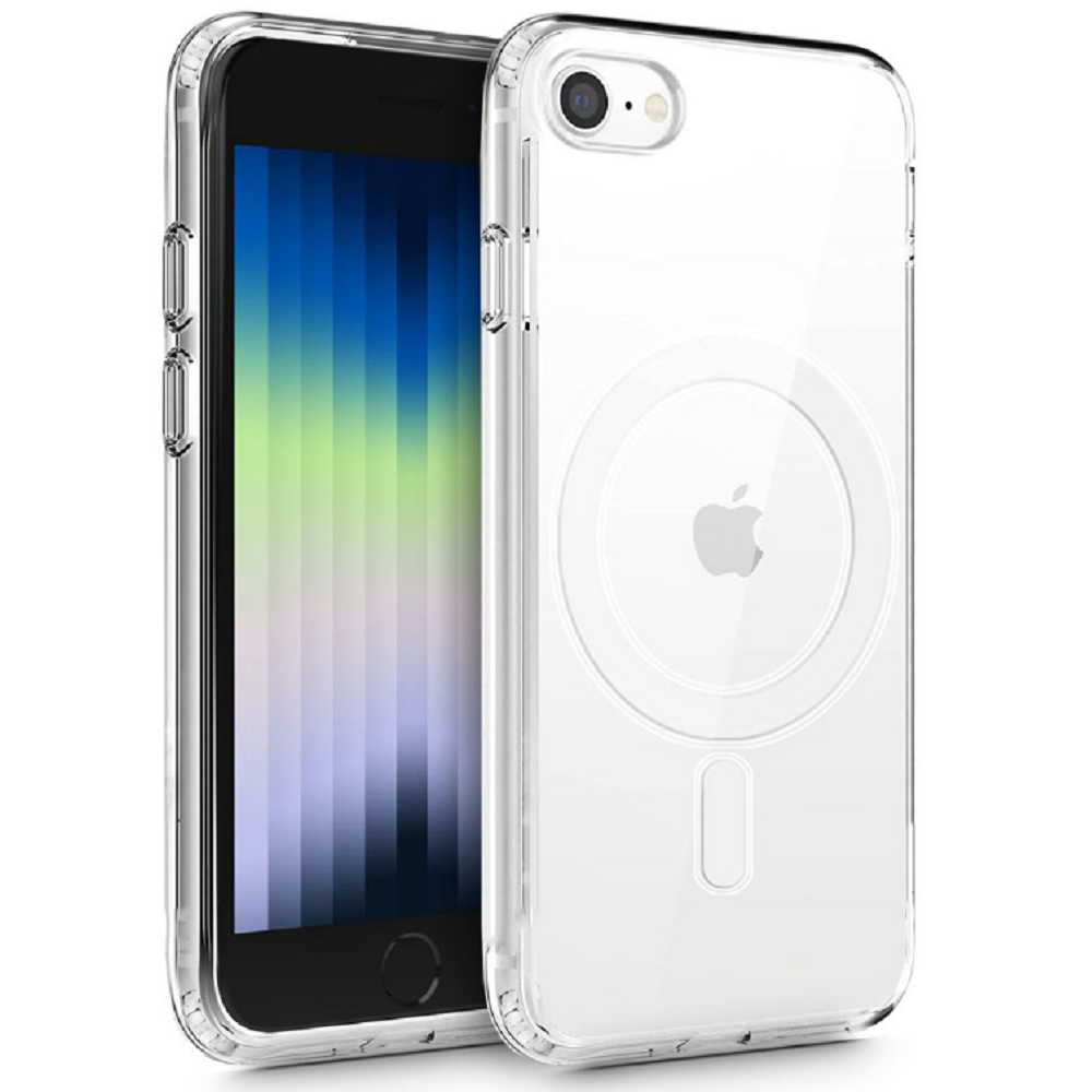 Tech-Protect MagMat - Σκληρή Διάφανη Θήκη MagSafe Apple iPhone SE 2022 / 2020 / 8 / 7 - Clear (9589046924439)