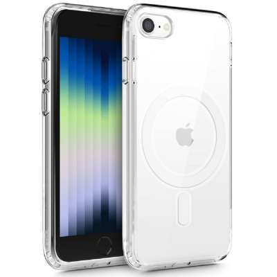 Tech-Protect MagMat - Σκληρή Διάφανη Θήκη MagSafe Apple iPhone SE 2022 / 2020 / 8 / 7 - Clear (9589046924439)