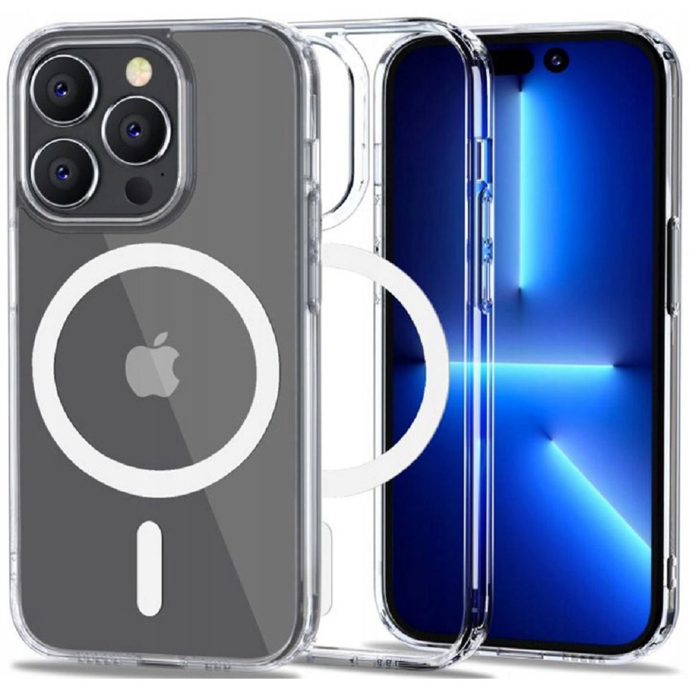 Tech-Protect FlexAir Hybrid - Σκληρή Διάφανη Θήκη MagSafe Apple iPhone 14 Pro - Clear (9589046925382)