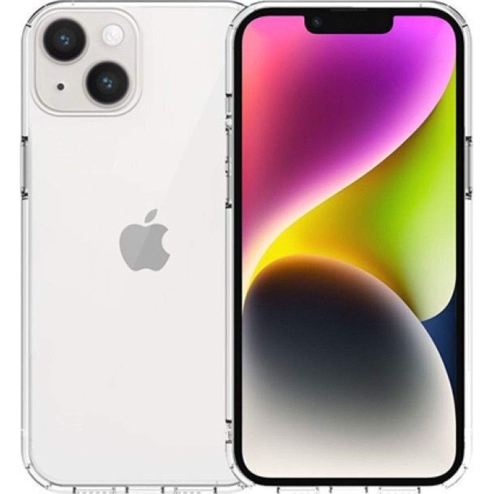 Θήκη Apple iPhone 14 - Vivid TPU Case Σιλικόνης - Transparent (VIGELLY296TN)