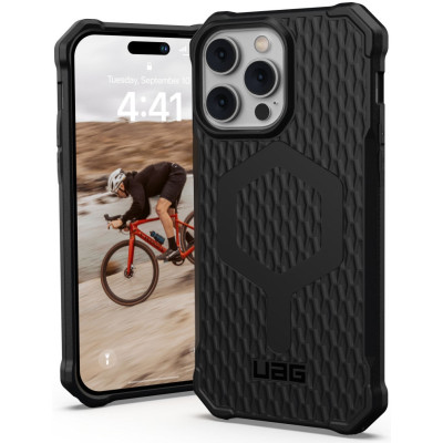 UAG Essential Armor Ανθεκτική MagSafe θήκη Σιλικόνης - Apple iPhone 14 Pro Max - Black (114088114040)
