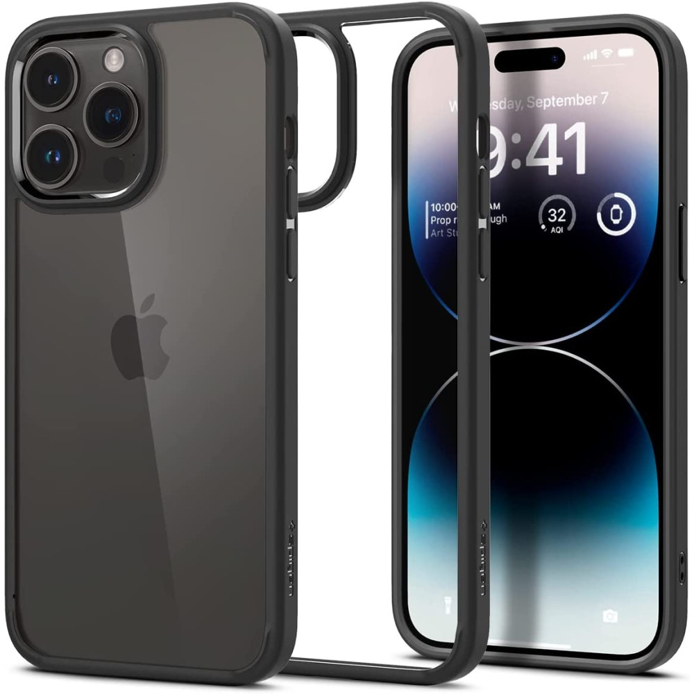 Spigen Ultra Hybrid Θήκη Apple iPhone 14 Pro - Matte Black (ACS04961)
