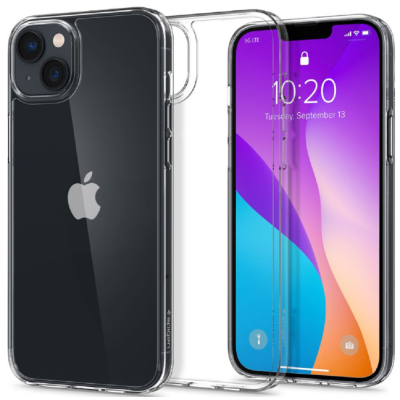 Spigen Air Skin Hybrid Θήκη Apple iPhone 15 Plus / 14 Plus - Crystal Clear (ACS04886)