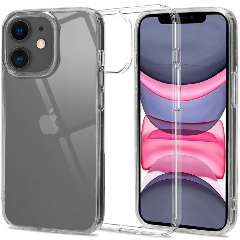 Tech-Protect FlexAir Hybrid - Σκληρή Διάφανη Θήκη Apple iPhone 11 - Clear (9589046925191)