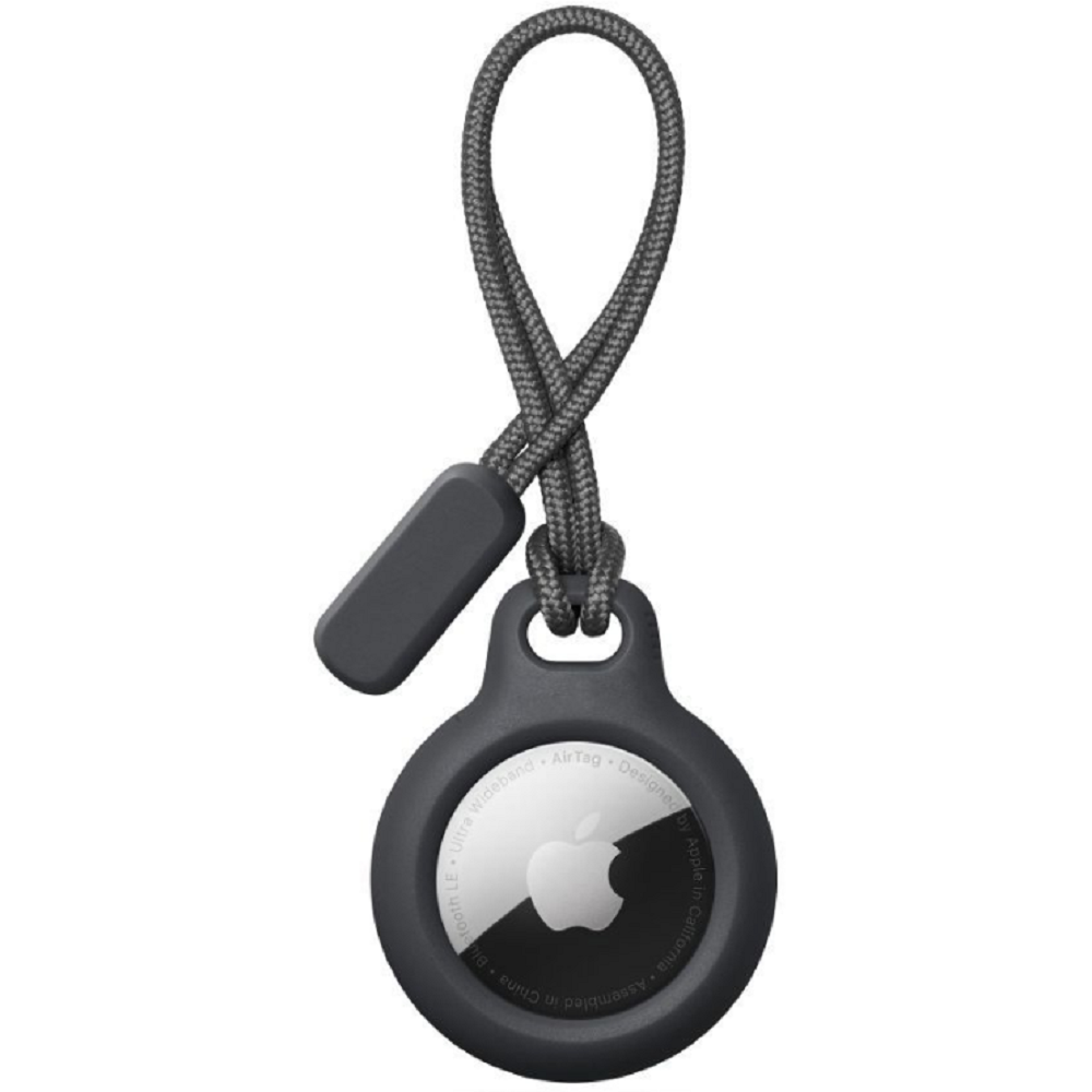 Tech-Protect Rough Chain - Σκληρή Θήκη / Μπρελόκ Apple AirTag - Black (9589046926228)