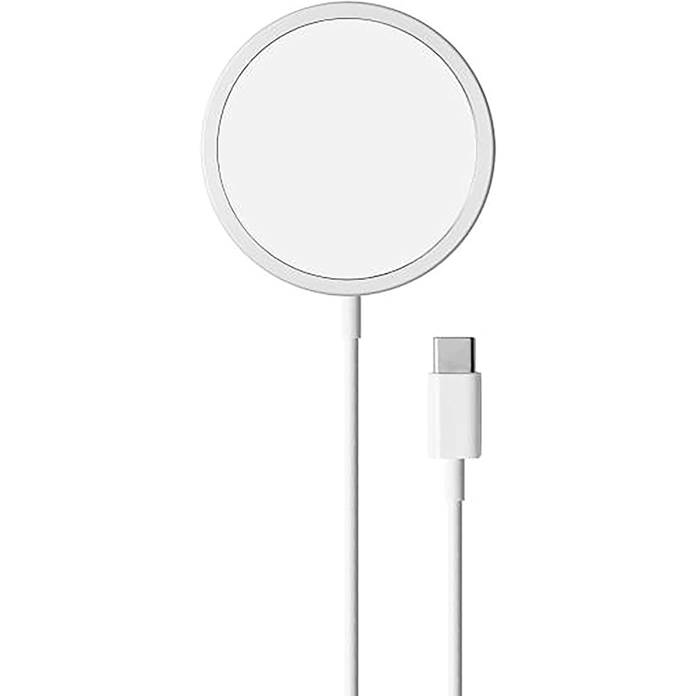 Puro Type-C Μαγνητικό Καλώδιο Φόρτισης MagSafe - 15W - 100cm - White (CUSBCMAG1-WHI)