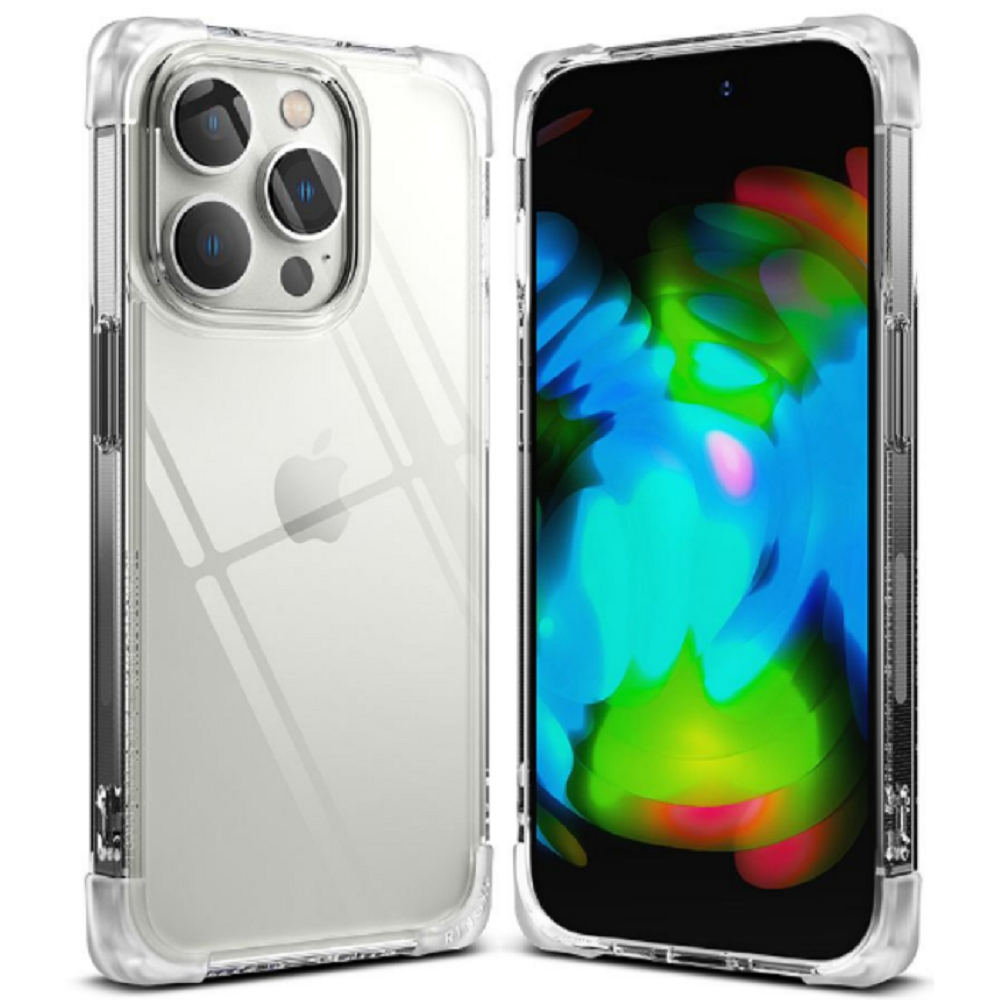 Ringke Fusion Bumper - Ανθεκτική Σκληρή Θήκη με Matte TPU Bumper - Apple iPhone 14 Pro Max - Clear (8809881262468)
