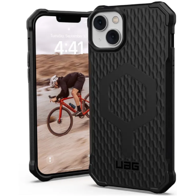 UAG Essential Armor Ανθεκτική MagSafe θήκη Σιλικόνης - Apple iPhone 14 Plus - Black (114090114040)