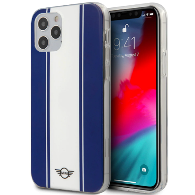 Mini Thoriz Stripes - Σκληρή Θήκη Apple iPhone 12 Pro Max - Navy (MIHCP12LPCUSNA)