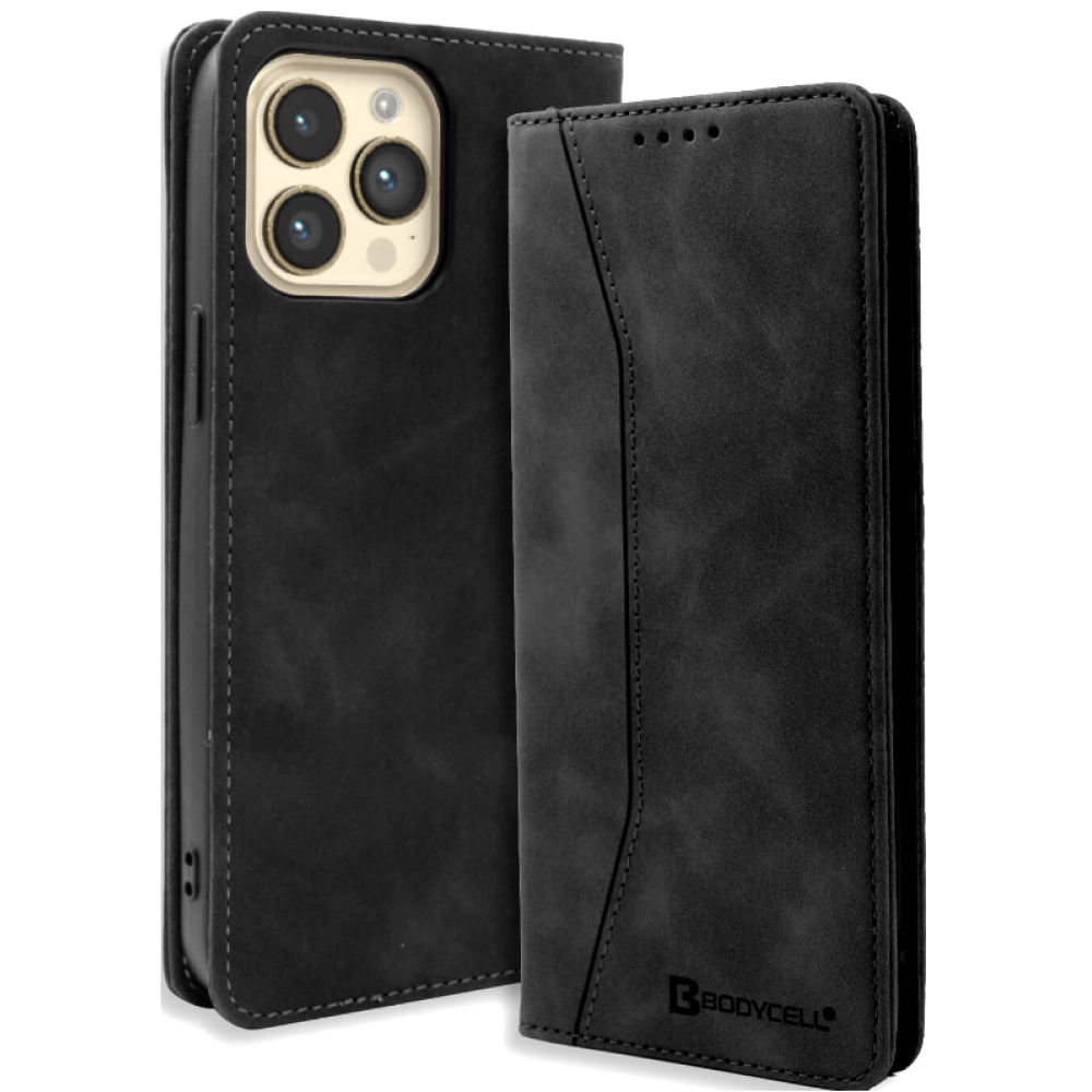Bodycell Θήκη - Πορτοφόλι Apple iPhone 14 Pro Max - Black (5206015014680)