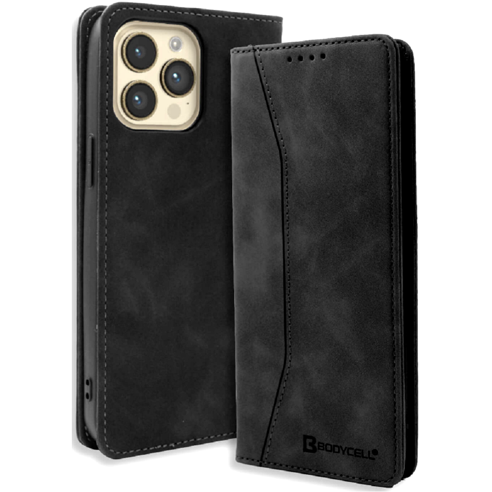 Bodycell Θήκη - Πορτοφόλι Apple iPhone 14 Pro - Black (5206015014611)