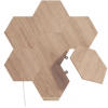 Nanoleaf Elements Wood Look Hexagons Starter Kit - Αρθρωτές Συνθέσεις LED Φωτισμού - 7 Τεμάχια (NL52-K-7002HB-7PK)