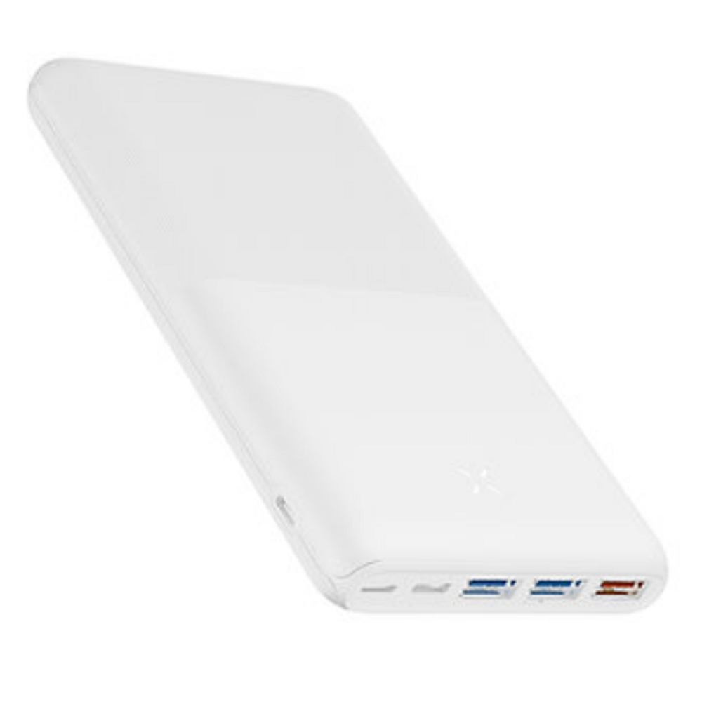 Veger PowerBank S22 - Φορητή Μπαταρία Φόρτισης με 3 x USB-Α / 1 x Type-C - 20000mAh - White (6970453555423)