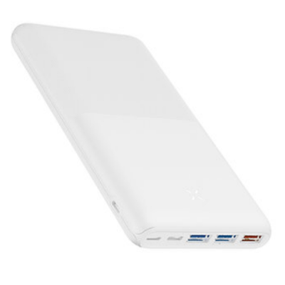 Veger PowerBank S22 - Φορητή Μπαταρία Φόρτισης με 3 x USB-Α / 1 x Type-C - 20000mAh - White (6970453555423)