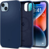Spigen Silicone Fit MagFit - MagSafe Θήκη Σιλικόνης Apple iPhone 15 Plus / 14 Plus - Navy Blue (ACS04921)