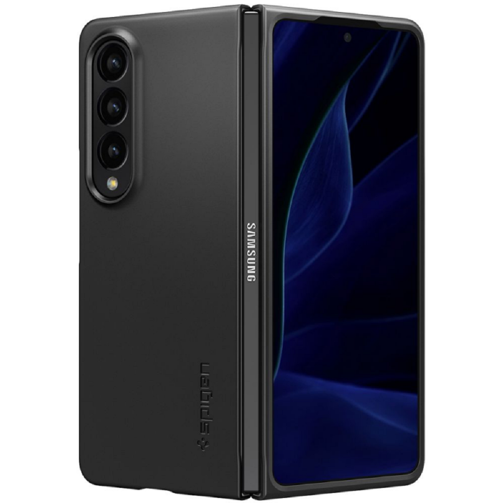 Spigen Θήκη Air Skin Samsung Galaxy Z Fold4 - Black (ACS05103)