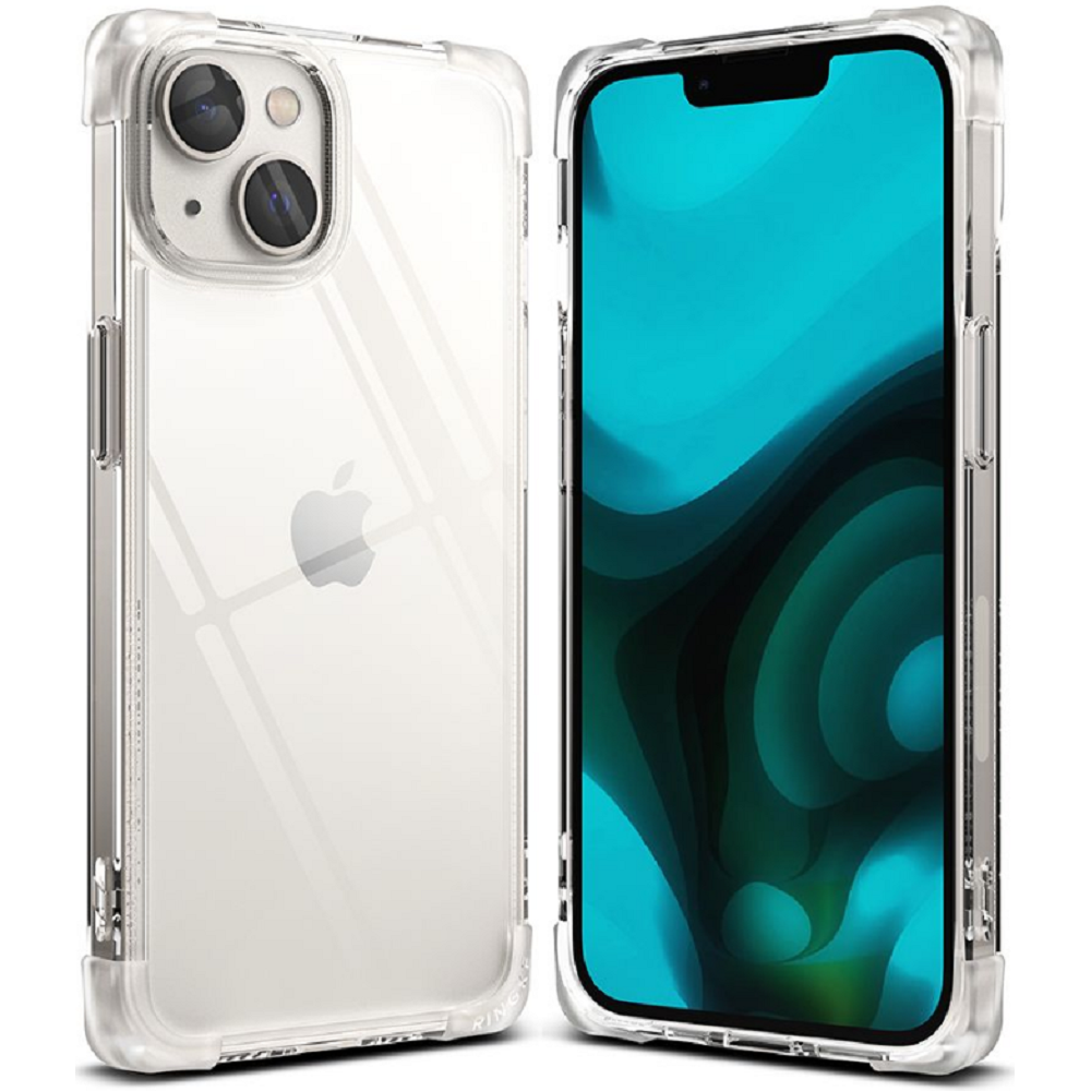 Ringke Fusion Bumper - Ανθεκτική Σκληρή Θήκη με Matte TPU Bumper - Apple iPhone 15 Plus / 14 Plus - Clear (8809881263564)