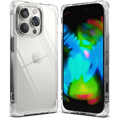 Ringke Fusion Bumper - Ανθεκτική Σκληρή Θήκη με Matte TPU Bumper - Apple iPhone 14 Pro - Clear (8809881263007)