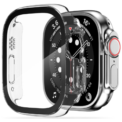 Tech-Protect Defence360 - Θήκη με Tempered Glass Apple Watch Ultra 3 / Ultra 2 / Ultra 1 49mm - Clear (9490713928325)