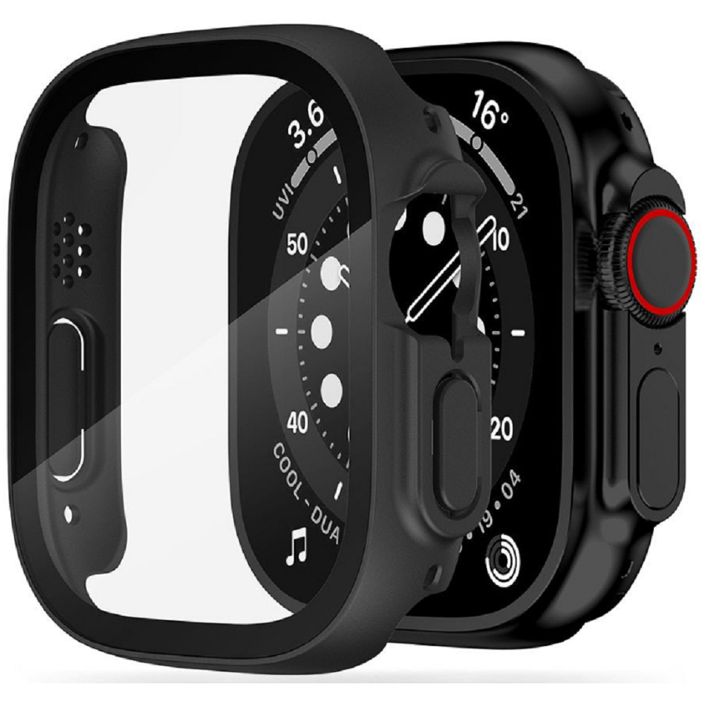 Tech-Protect Defence360 - Θήκη με Tempered Glass Apple Watch Ultra 3 / Ultra 2 / Ultra 1 49mm - Black (9490713928318)