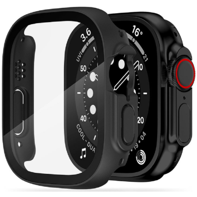 Tech-Protect Defence360 - Θήκη με Tempered Glass Apple Watch Ultra 3 / Ultra 2 / Ultra 1 49mm - Black (9490713928318)