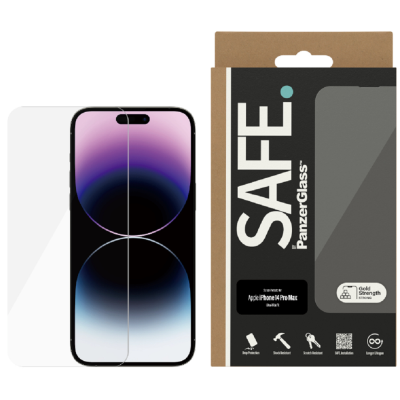 SAFE. by PanzerGlass Ultra-Wide Fit Tempered Glass - Αντιχαρακτικό Προστατευτικό Γυαλί Οθόνης Apple iPhone 14 Pro Max - Clear (5711724951763)