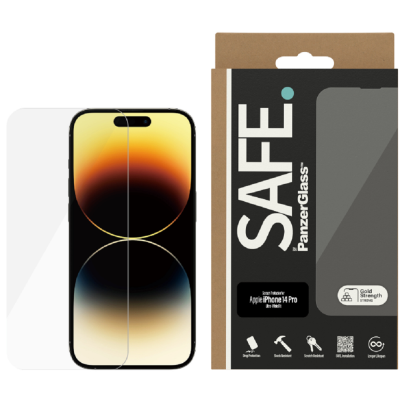 SAFE. by PanzerGlass Ultra-Wide Fit Tempered Glass - Αντιχαρακτικό Προστατευτικό Γυαλί Οθόνης Apple iPhone 14 Pro - Clear (5711724951497)