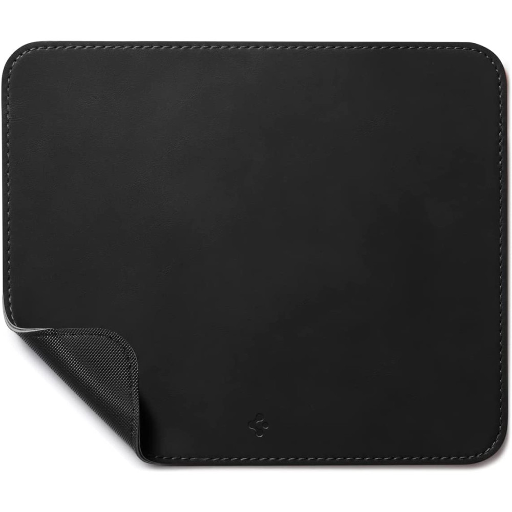 Spigen LD301 Velo - Premium Vegan Leather Mouse Pad - Black (APP04760)